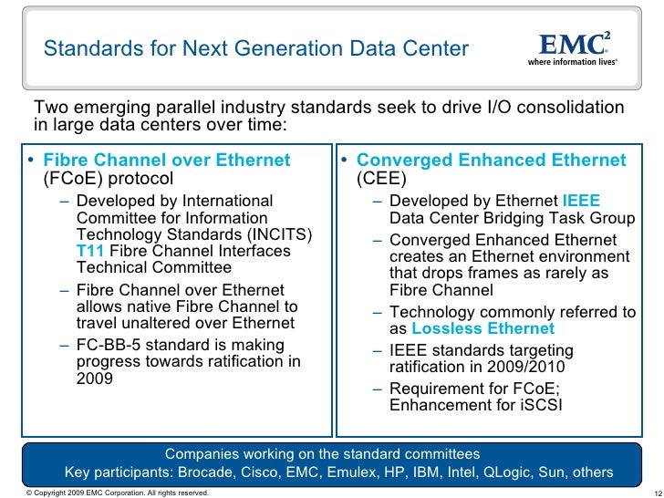 intelr ethernet fcoe protocol